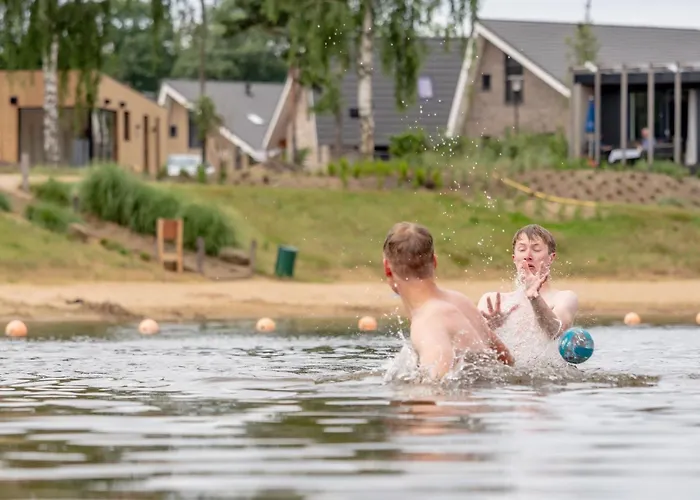 With Covered Terrace In The Leukermeer Chalé