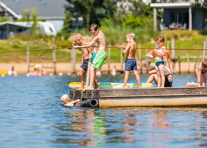 With Covered Terrace In The Leukermeer Chalé *